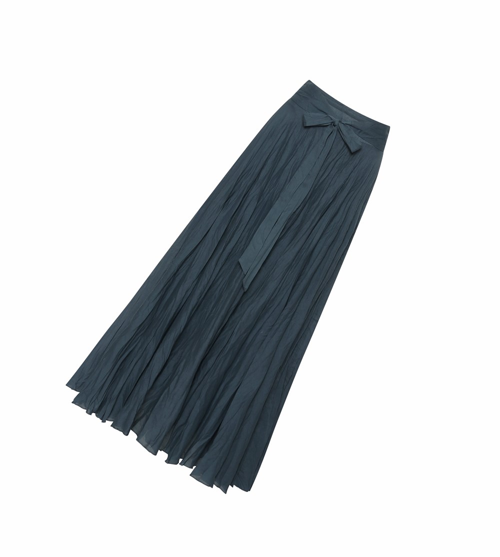 Women's Ilse Jacobsen Skirt Blue | WX5164297