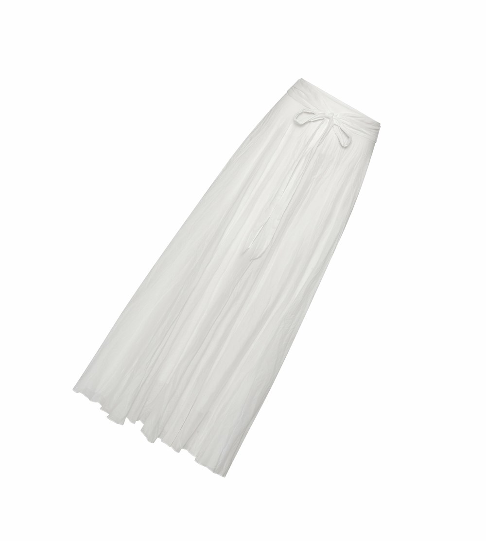 Women's Ilse Jacobsen Skirt White | WQ9071346