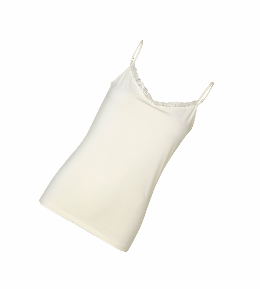 Women's Ilse Jacobsen Tops White | CY0983264