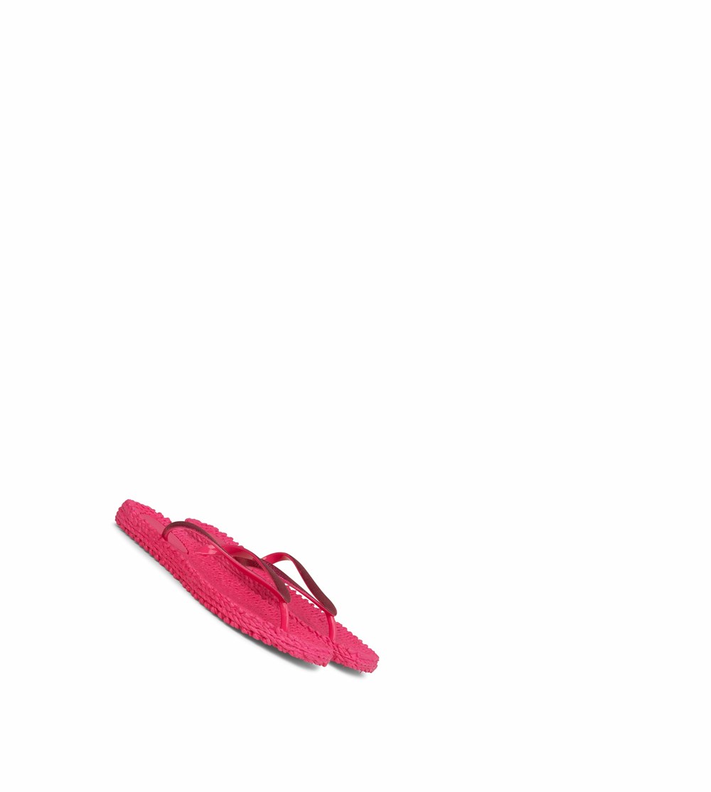 Women's Ilse Jacobsen With Glitter Flip Flops Pink | DW4793682